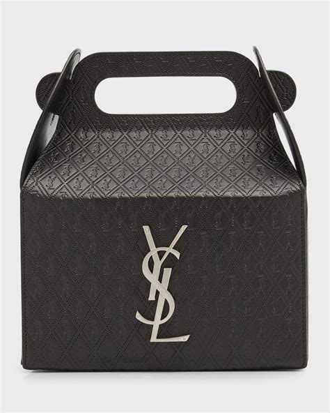 ysl take out box bag|ysl lunch box bag.